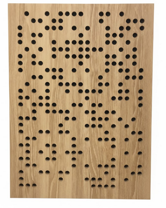 ressonador de helmholtz perfurado, painel de placa perfurada